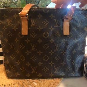 Used Louis Vuitton Monogram Cabas Piano tote bag